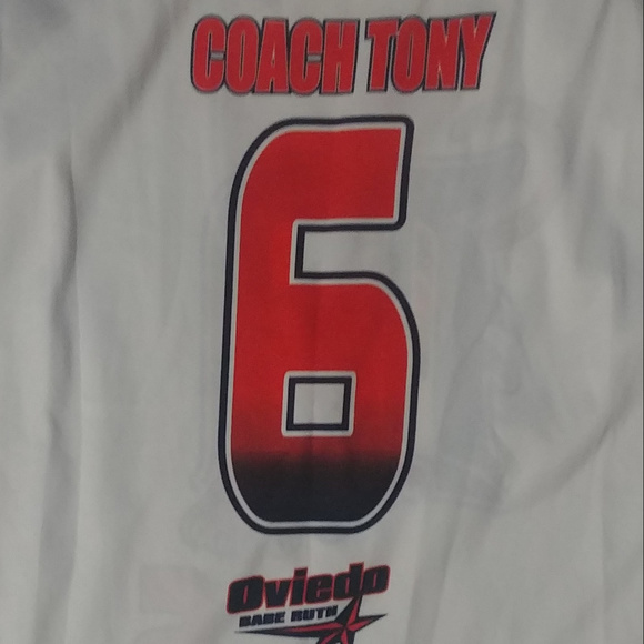Badger Sport Coach Tony Oviedo Babe Ruth T Shirt - Picture 2 of 2
